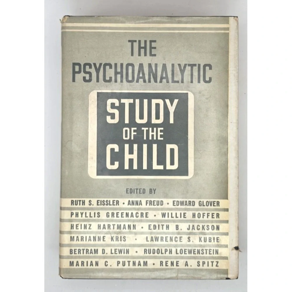 The Psychoanalytic Study‎ of the Child Vol XIII Hardcover w/DJ & Ephemera